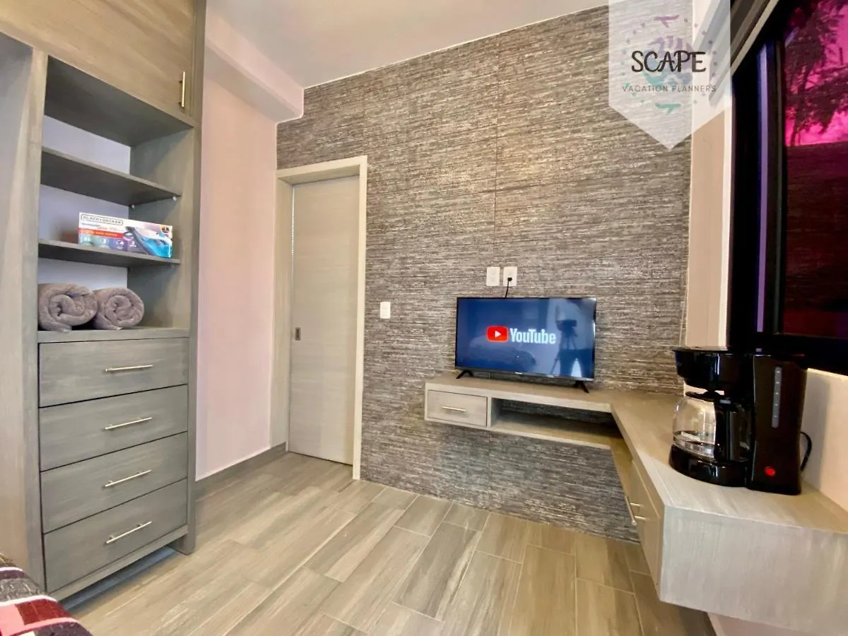 Beautiful And Confortable Studios With The Best Location Cancun Apartment